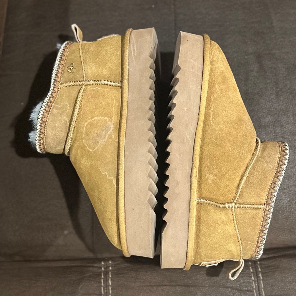 Mexx Suede Shearling Winter Booties [S511]